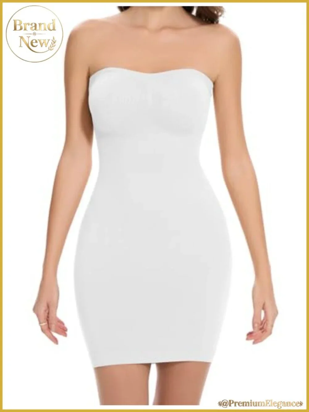 Strapless Shapewear Slip for Women Tummy Control Under Dress